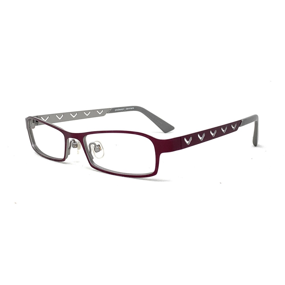 New Authentic PRODESIGN DENMARK 1228 c4121 RXable Eyeglasses Wine Burgundy 49mm
